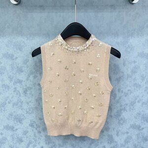 miu miu 2025 New Cashmere & Wool Vest
